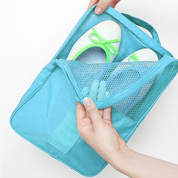 2 layer shoes pouch ver 2 - tas serbaguna 2 lapis